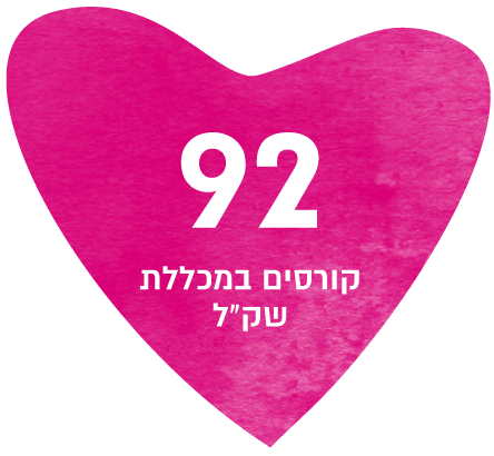 92 קורסים במכללת שקל